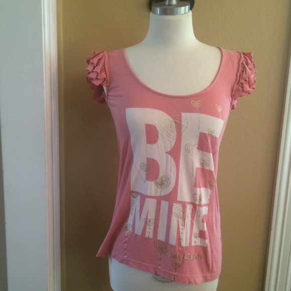 Juicy Couture Be Mine Ruffled Tank
