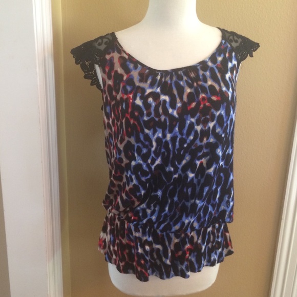 F21 Cheetah Print Top