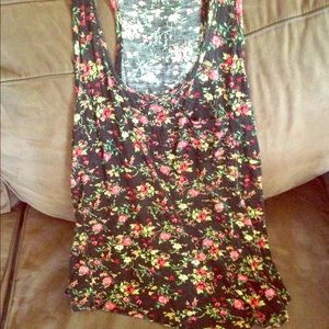 Baggy Floral Halter Top