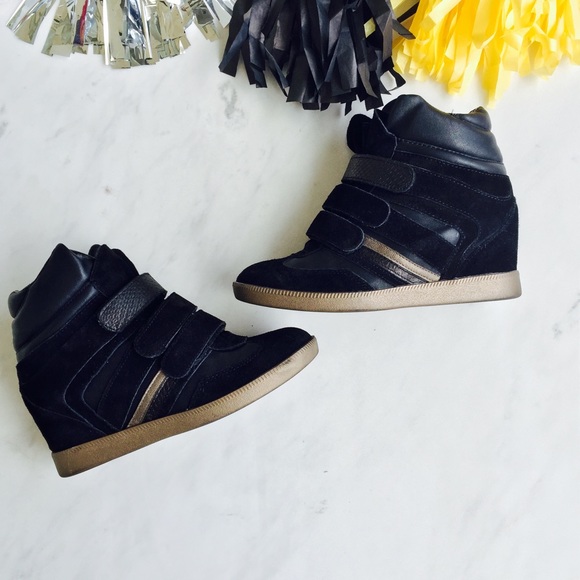 Black Hi too wedges