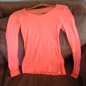 Old Navy Salmon Pink Long Sleeve