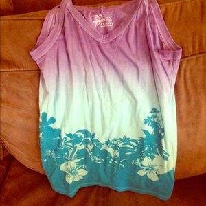 Old Navy Tropical Tank Top