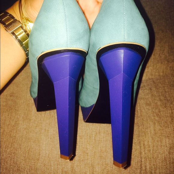 Rachel Roy Color block heel - Picture 4 of 4