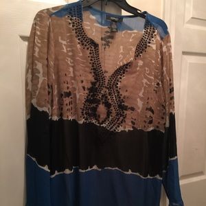 Light weight chiffon tunic from Macy's