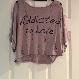 Destroyed graphic tee