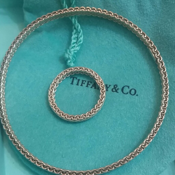 Tiffany & Co bracelet and ring set