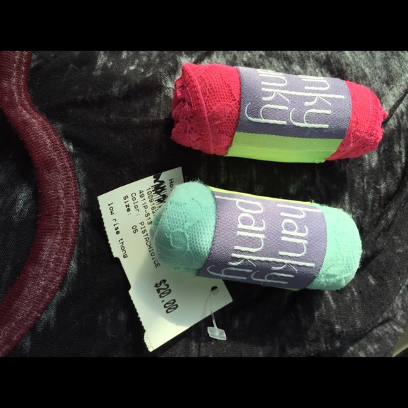 Two pairs of Hanky Panky underwear