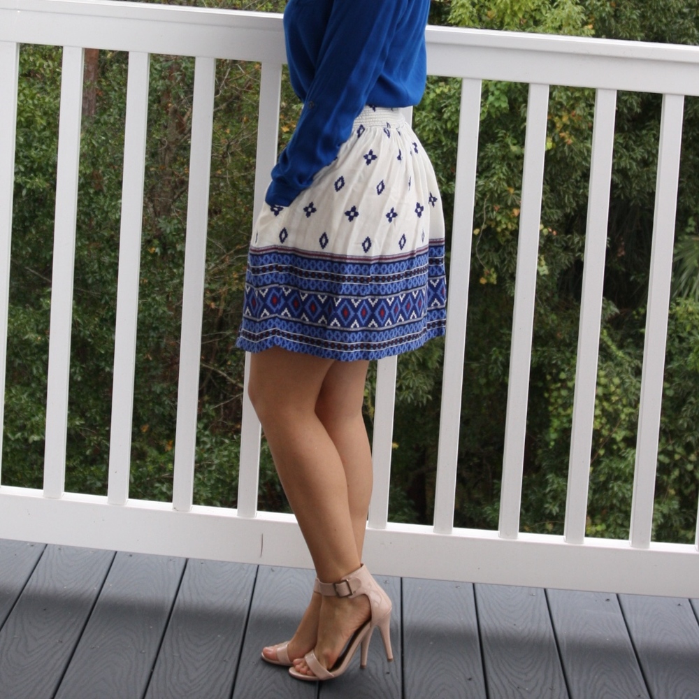 Skirt with Pockets. (Shirt also available)