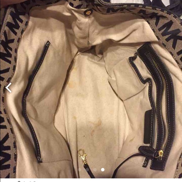 Michael Kors large canvas handbag - Picture 4 of 4