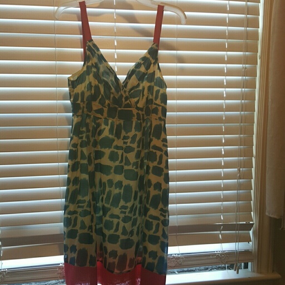 Color Block Sun Dress