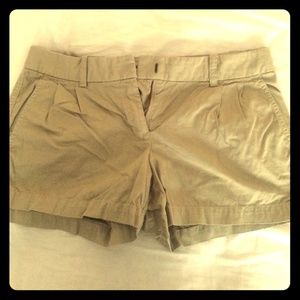 J Crew pleated short 100% cotton