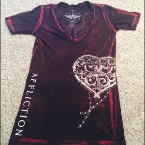 Very excellent condition affliction l size-medium