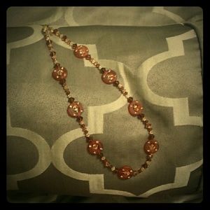 Beautiful Brown Swarovski Elements Necklace