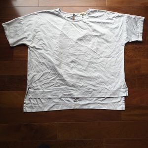 Silver Grey Madewell Slouchy Top