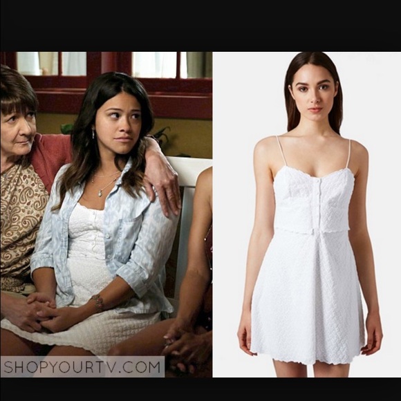 Topshop cotton eyelet sundress