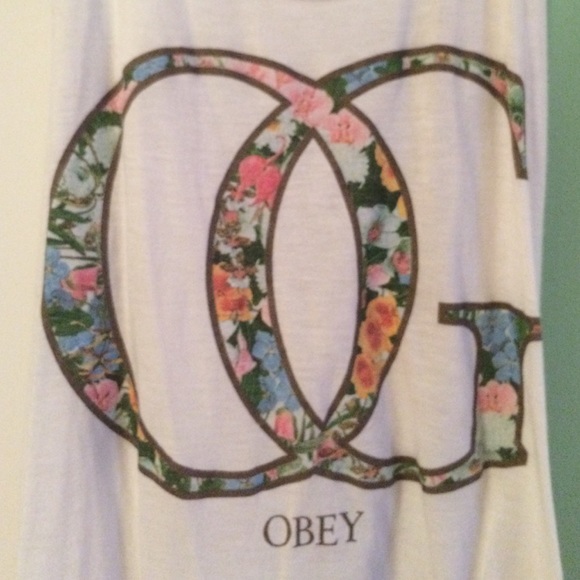 Obey tank top