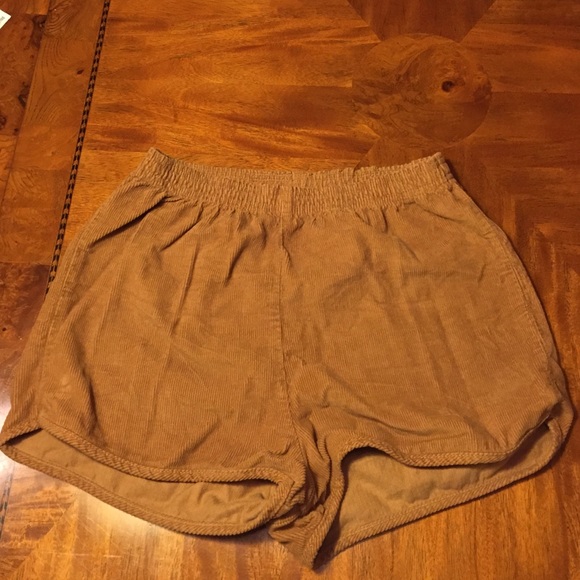 American apparel corduroy shorts