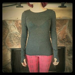 Delia's Charcoal Grey Long Sleeve