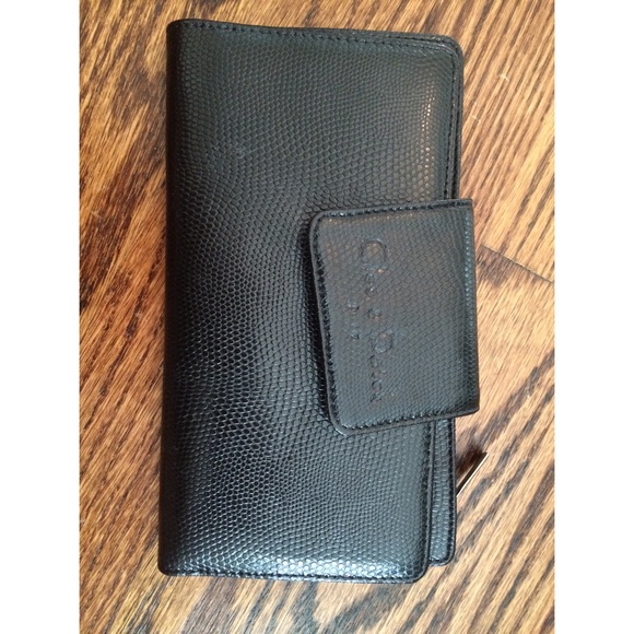 Cleo & Patek black wallet