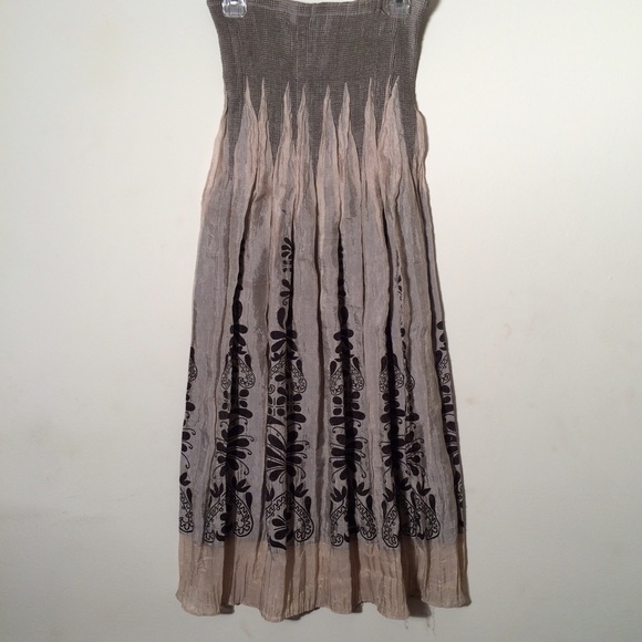 Lapis strapless dress - Picture 1 of 2