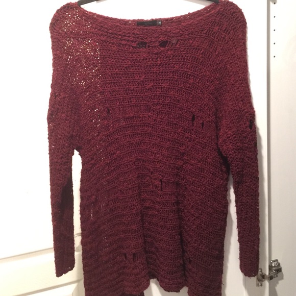 Red sweater