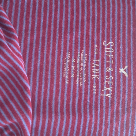 AEO striped tank top CLOSET CLEAROUT - Picture 3 of 3