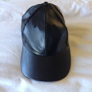 BP Faux Leather Baseball Cap