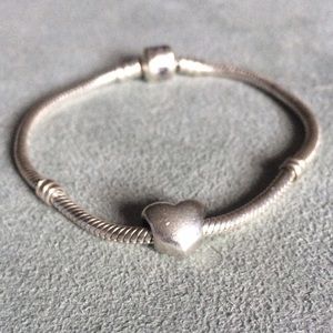 Pandora "Big Smooth Heart" Charm