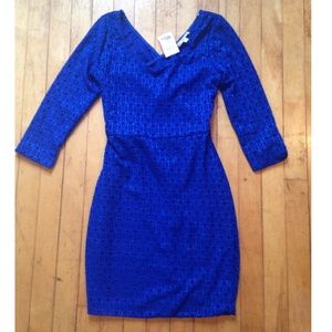 A blue dress from Charlotte Russe