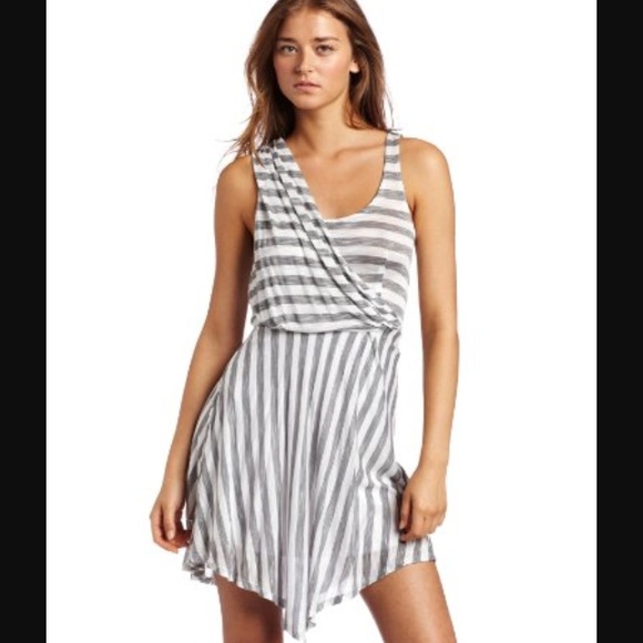 Ella Moss Margherita Striped Tank Dress ~ NWT