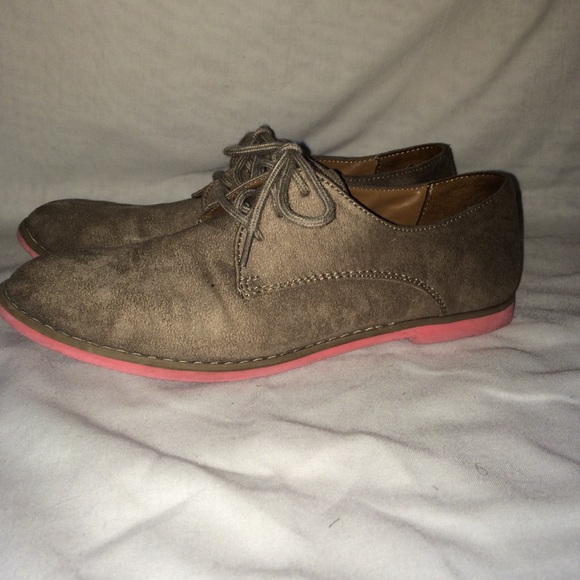 Suede oxfords - Picture 1 of 2