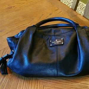 Kate Spade black leather purse