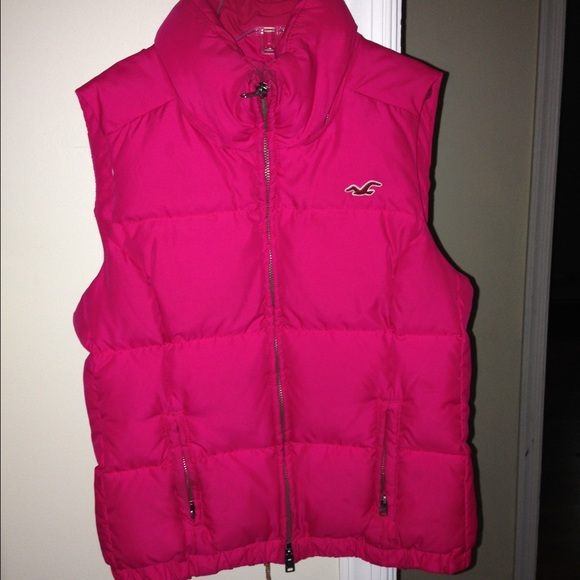 Hot pink vest