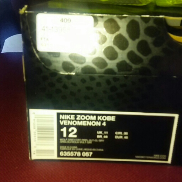 Nike zoom kobe venomenon 4s - Picture 2 of 4