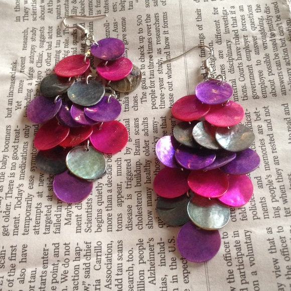 Drop earrings