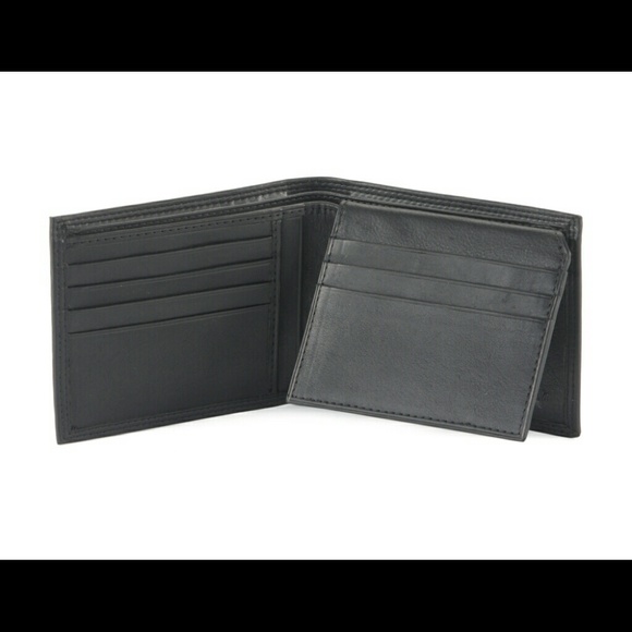 Black PassCase Wallet with Flap - 300796-BL