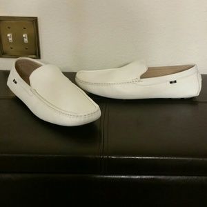 Men's white Stacy Adams Loafers/Slidein's