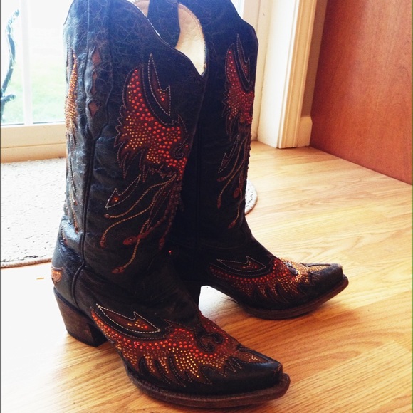 Corral Boots all sequin size 8