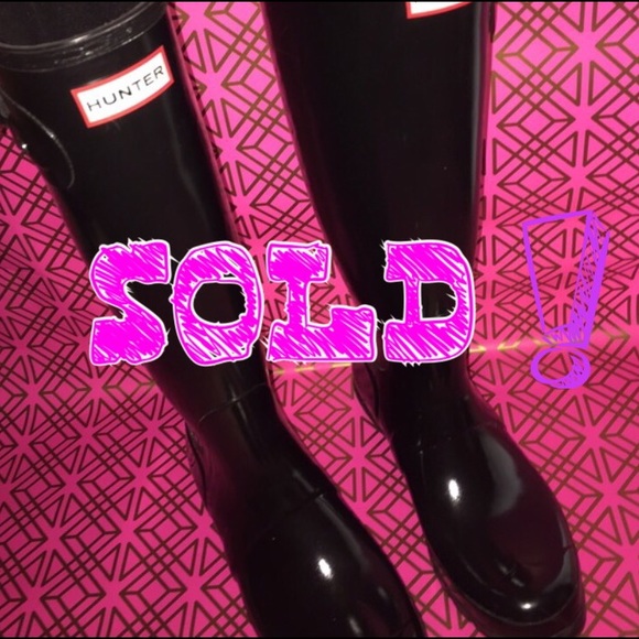 Hunter rain boots