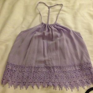 Adorable lavender tank