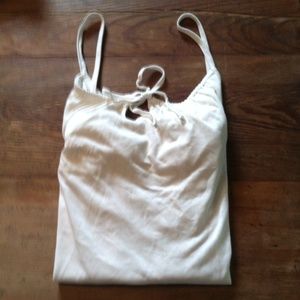 Cream cami