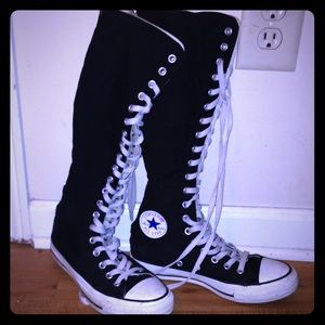 Knee high Converse!