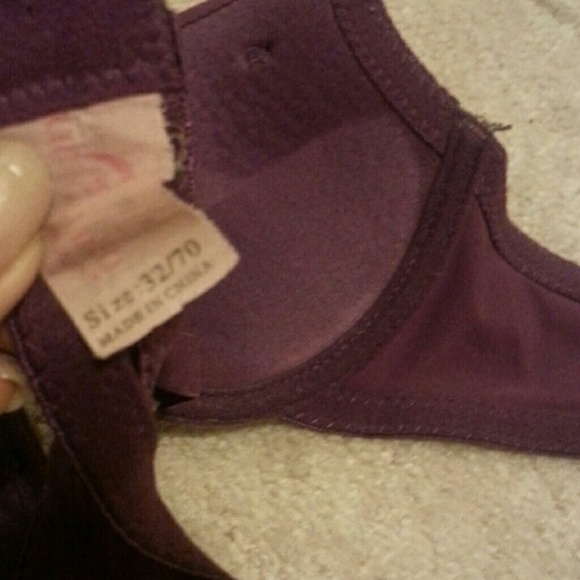 🎉3 for $15🎉 Purple Push Up Bra 32A - Picture 3 of 3