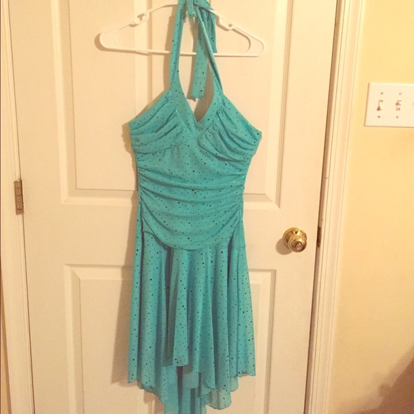 Turquoise Teal Sea foam green/blue dress cocktail