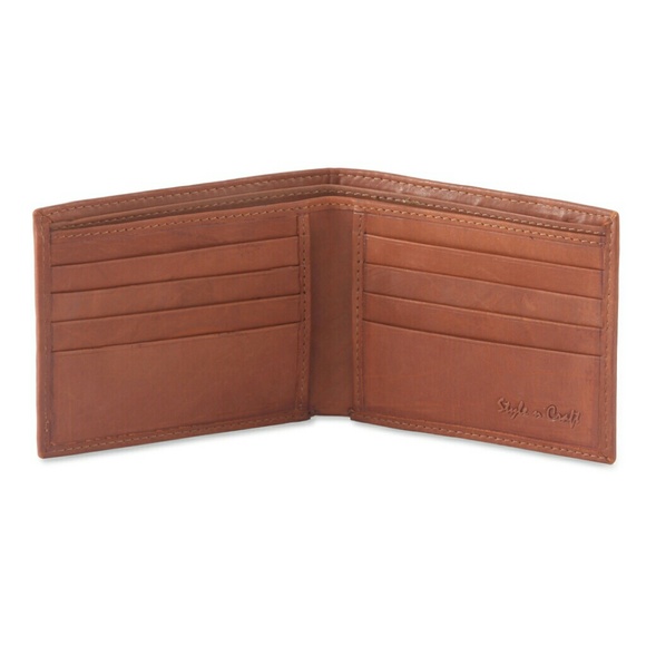 Tan Slim Bifold Wallet - 200160-TN