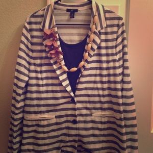 GAP Blazer-Style Cardigan
