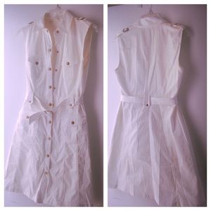 Calvin Klein button down dress.