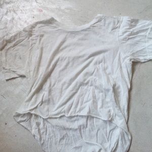 White brandy Melville tee