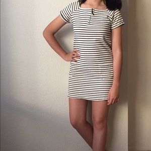 Zara striped dress