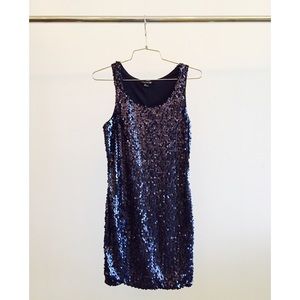 Fitted Sequin Dress